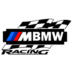 Sticker Auto BMW racing 