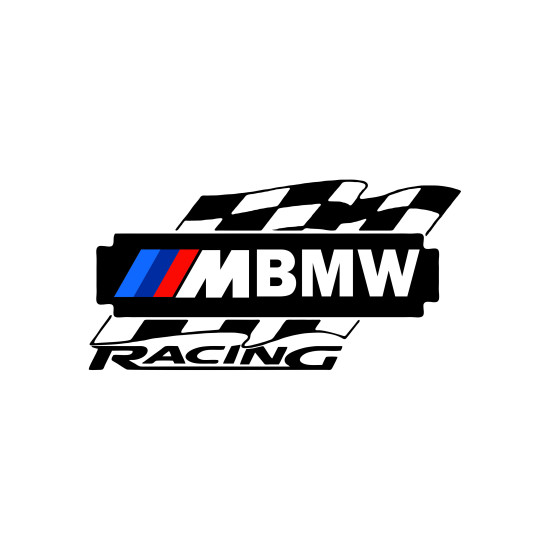 Sticker Auto BMW racing