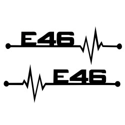 Set Sticker Auto BMW E46 