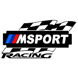Sticker Auto BMW M sport 