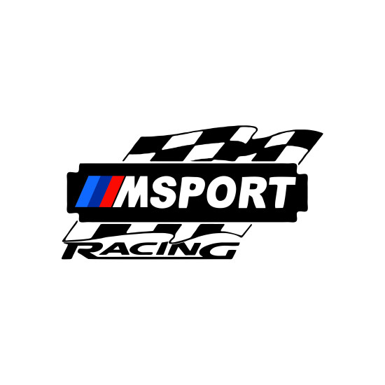 Sticker Auto BMW M sport