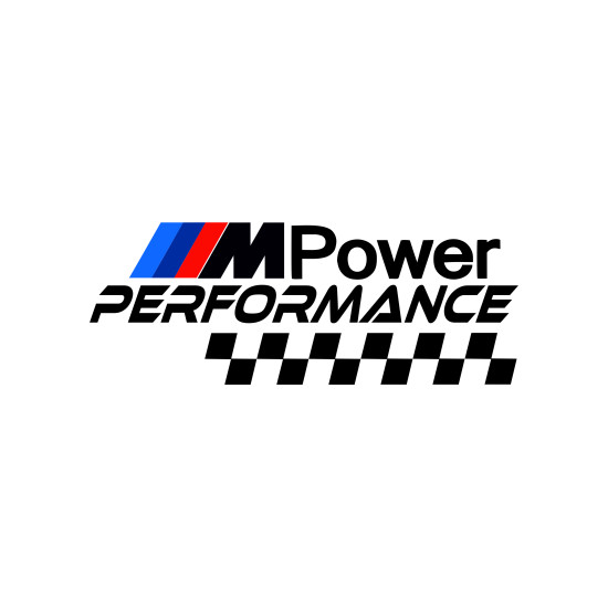 Sticker Auto BMW power performance