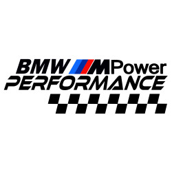 Sticker Auto BMW m power performance