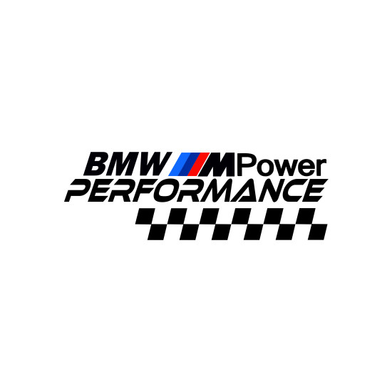 Sticker Auto BMW m power performance