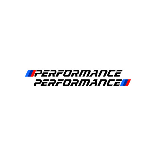 Set Sticker Auto BMW performance
