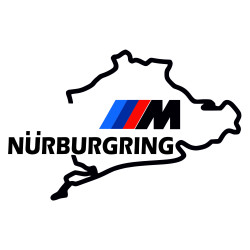Sticker Auto BMW nurburgring