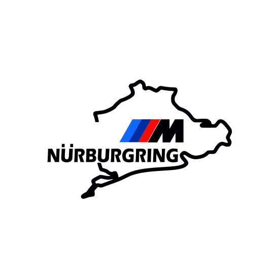 Sticker Auto BMW nurburgring