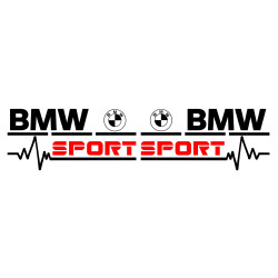 Set Sticker Auto BMW - oglinzi 
