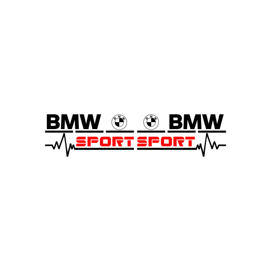 Set Sticker Auto BMW - oglinzi