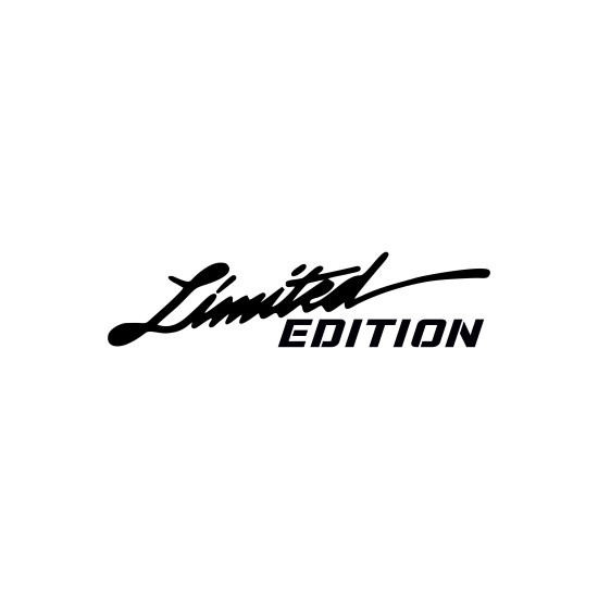 Sticker Auto Skoda limited edition