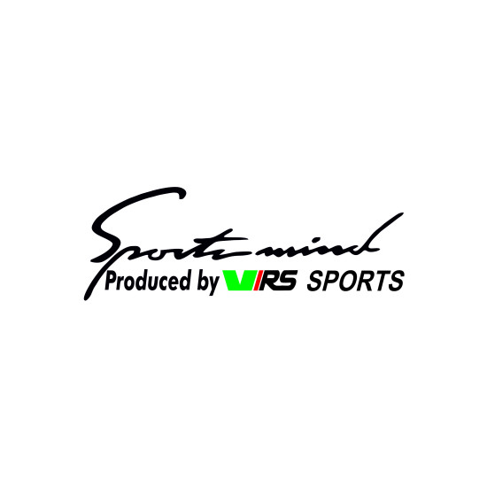 Sticker Auto Skoda sports mind vrs sport