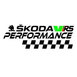 Sticker Auto Skoda performance vrs sport