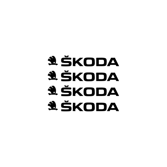 Sticker Auto Skoda (manere)