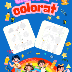 Carte de colorat – Labirinturi Distractive – Format A4, STK-S, Spiralata - 53 Pag.