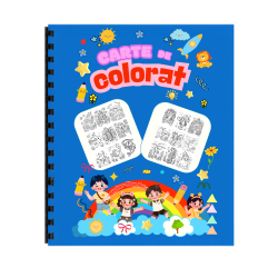 Carte de colorat – Lumea Subacvatica – Format A4, STK-S, Spiralata - 42 Pag.