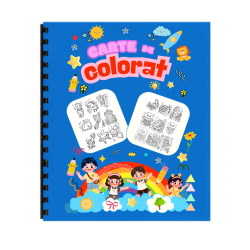 Carte de colorat – Lumea Subacvatica – Format A4, STK-S, Spiralata - 42 Pag.