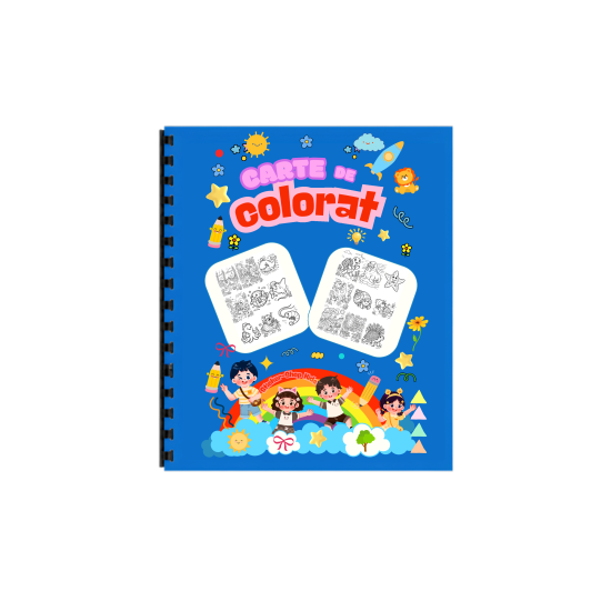 Carte de colorat – Lumea Subacvatica – Format A4, STK-S, Spiralata