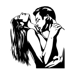 Sticker Auto 18+ girl 2