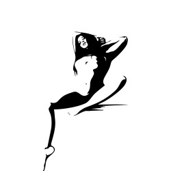 Sticker Auto 18+ girl 5