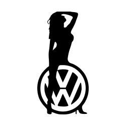 Sticker Auto 18+ girl 6