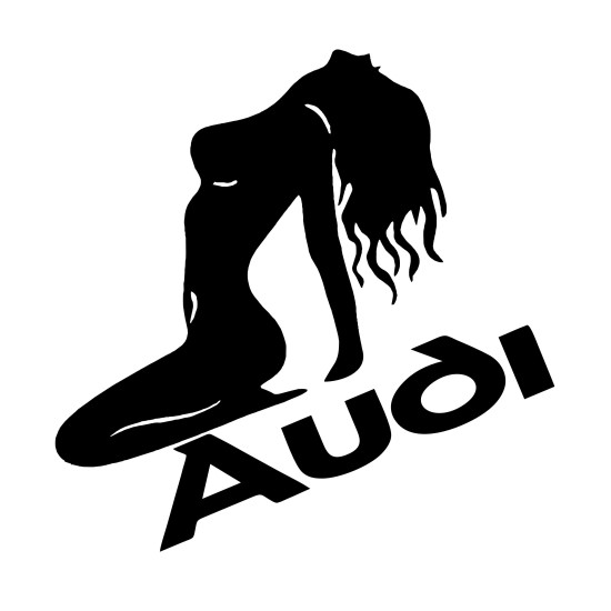 Sticker Auto 18+ girl 14