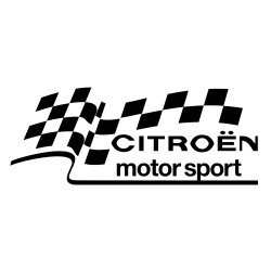 Sticker Auto Citroen motor sport