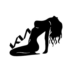 Sticker Auto Kia new girl 