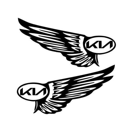 Set Sticker Auto Kia new aripi