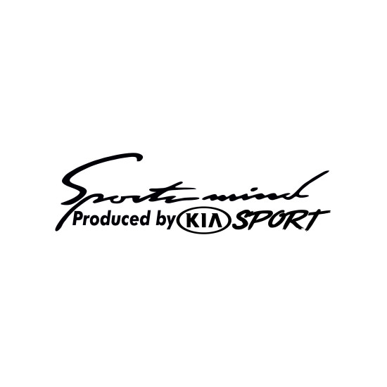 Sticker Auto Kia sports mind