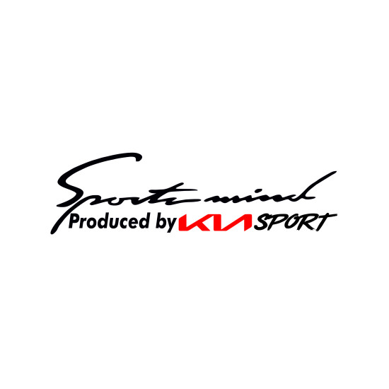 Sticker Auto Kia new sports mind