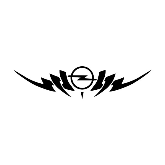 Sticker Auto Opel
