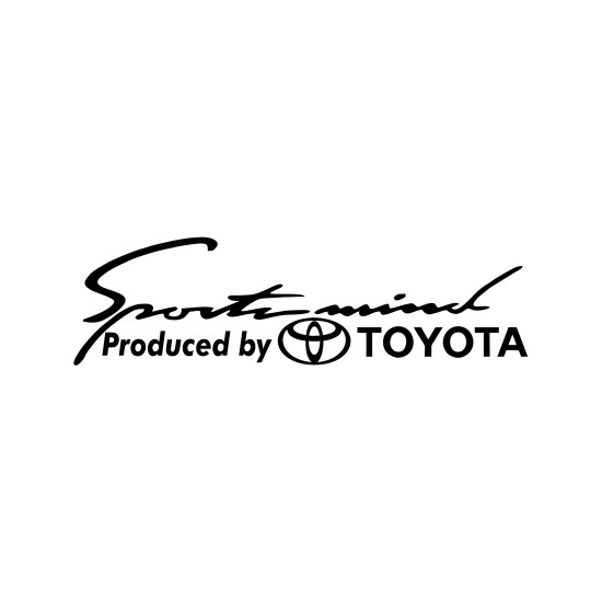 Sticker Auto Toyota sports mind 1