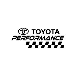 Sticker Auto Toyota performance