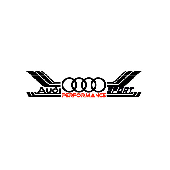 Sticker Auto AUDI performance