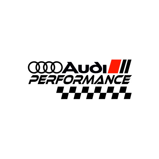 Sticker Auto AUDI performance start