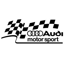 Sticker Auto AUDI motor sport