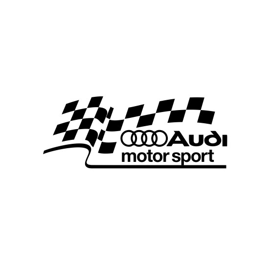 Sticker Auto AUDI motor sport