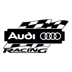 Sticker Auto AUDI racing