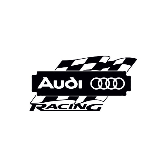 Sticker Auto AUDI racing