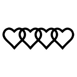 Sticker Auto AUDI love 