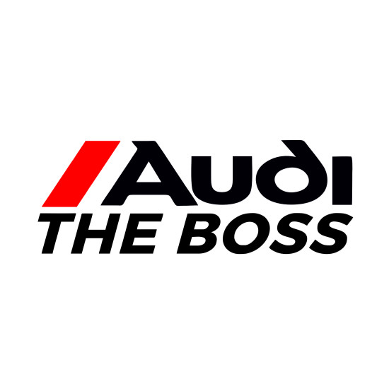 Sticker Auto AUDI the boss