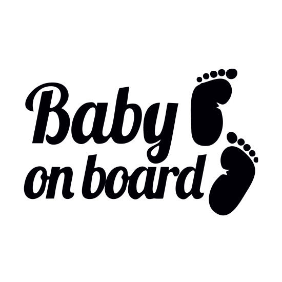 Sticker Auto baby on board 2