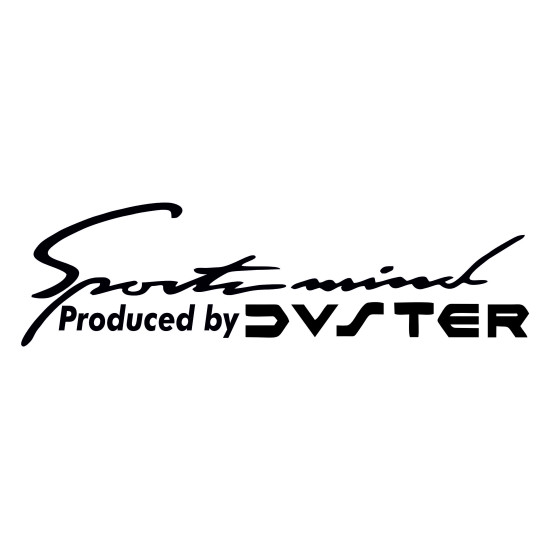 Sticker Auto Dacia sports mind duster