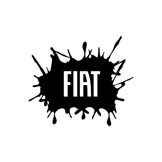 Sticker Auto Fiat splash