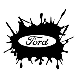 Sticker Auto Ford splash