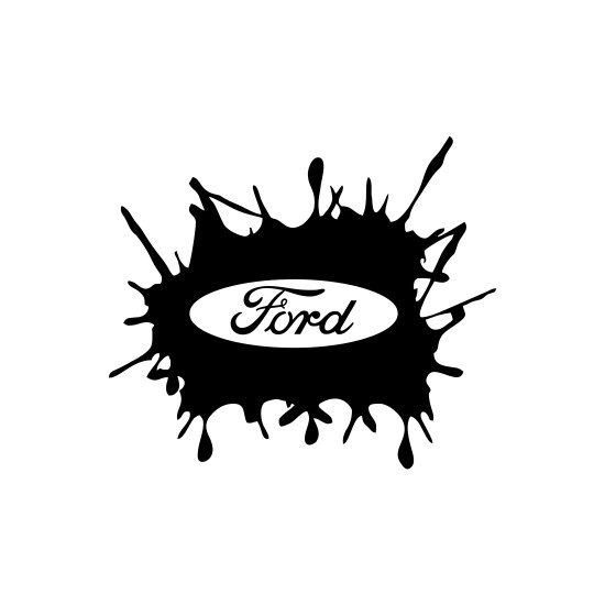 Sticker Auto Ford splash