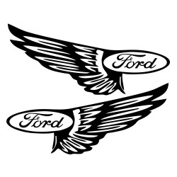 Set Sticker Auto Ford aripi 1