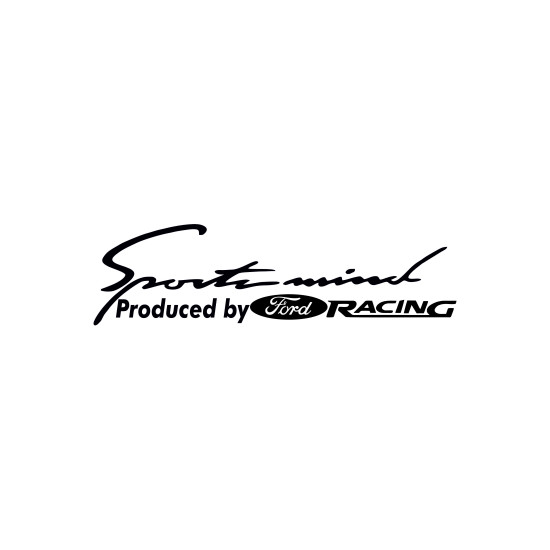Sticker Auto Ford sports mind racing