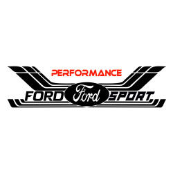 Sticker Auto Ford performance