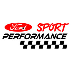 Sticker Auto Ford performance sport